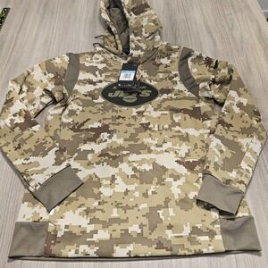 New York Jets Nike‎ Salute to Service Club Fleece Pullover Hoodie Womens Camo